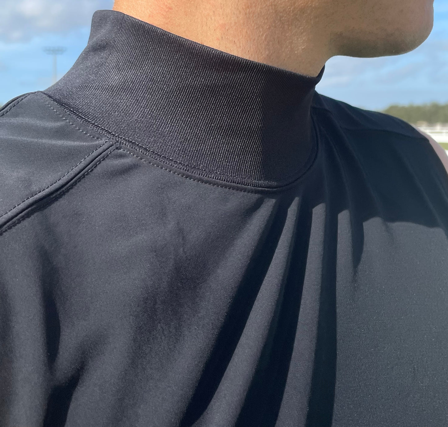 NEX Sleeveless Turtleneck Black