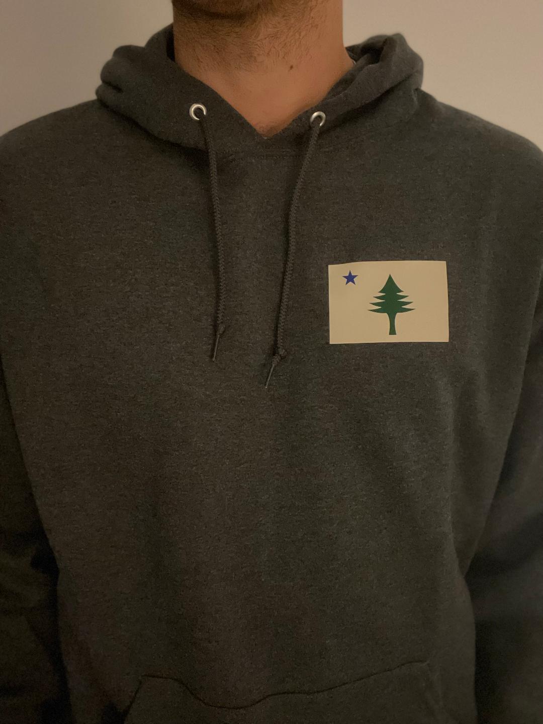 Maine 1901 Flag Collection Hoody